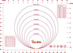 Силиконовый коврик Con Brio 30х40 см 675CBmix фото