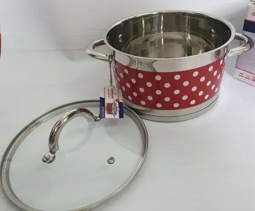 Кастрюля со стеклянной крышкой Bohmann (0127-16) 1.2л / 16см 0127-16 фото