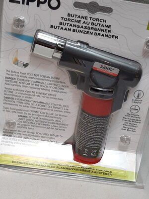 Пальник для фламбування універсальний на 2 полум'я 1300С Zippo Butane Torch турбо (2007012) 2007012 фото