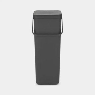 Відро сміттєве Brabantia Sort&Go 40 л сіре (251047) 251047 фото