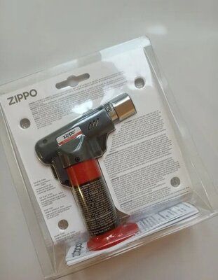 Пальник для фламбування універсальний на 2 полум'я 1300С Zippo Butane Torch турбо (2007012) 2007012 фото