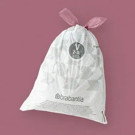 Набор мусорных пакетов Brabantia V 3л, 40шт. (100253) 100253 фото