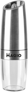 Мельница для специй гравитационная Magio серебристая 210MG-пос фото