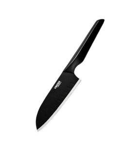 Нож Santoku Vinzer Geometry Nero line 12,7 см 50301 фото