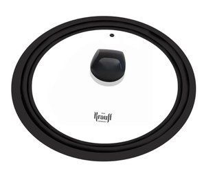 Кришка Krauff Prime Chef скляна універсальна 24-28 см 29-305-217 фото