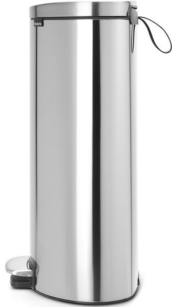 Бак для мусора Brabantia Pedal Bin FlatBack 30 л Матовый стальной (482007) 482007 фото