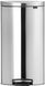 Бак для мусора Brabantia Pedal Bin FlatBack 30 л Матовый стальной (482007) 482007 фото 1