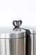 Бак для мусора Brabantia Pedal Bin FlatBack 30 л Матовый стальной (482007) 482007 фото 10