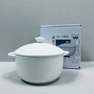 Горщик для запікання з кришкою 18см/600мл Wilmax Slatestone White 661540/A фото