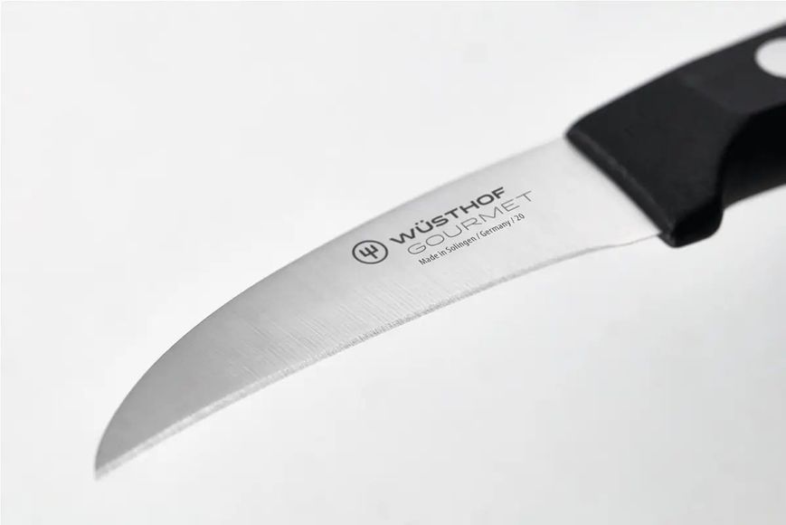 Ніж для очищення овочів Wuesthof Gourmet 6 см Чорний (1025046706) 1025046706 фото