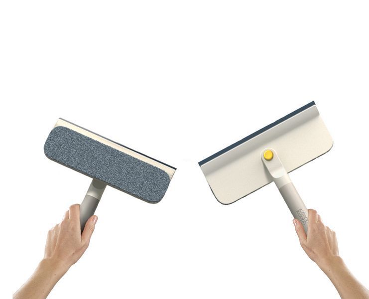 Скребок CleanTech 2-в-1 для чищення скла Joseph Joseph 6500014 фото